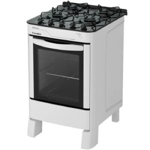 FOGÃO 4B ESMALTEC ÁGATA GLASS MESA VIDRO