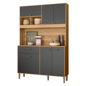 KIT COZINHA NICIOLI ERVA DOCE 1,20 C/ TAMPO 6PTS