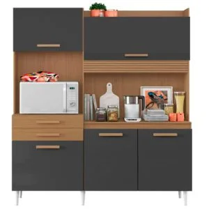 KIT COZINHA ARAMOVEIS ISIS 5PTS 2GVT